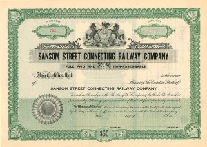 Sansom Street Connecting Railway Co.